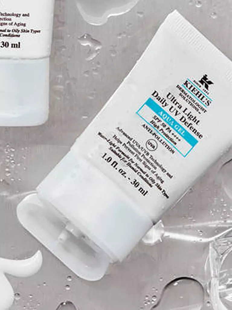 KIEHL'S Sonnenpflege - Ultra Light Daily UV Defense Aqua Gel SPF50  30ml beige