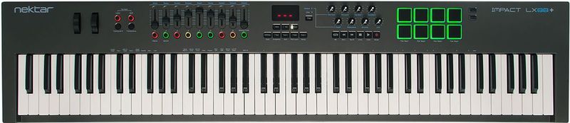 Nektar Impact LX88+ - Master Keyboard - 88 Toetsen - USB MIDI-controller