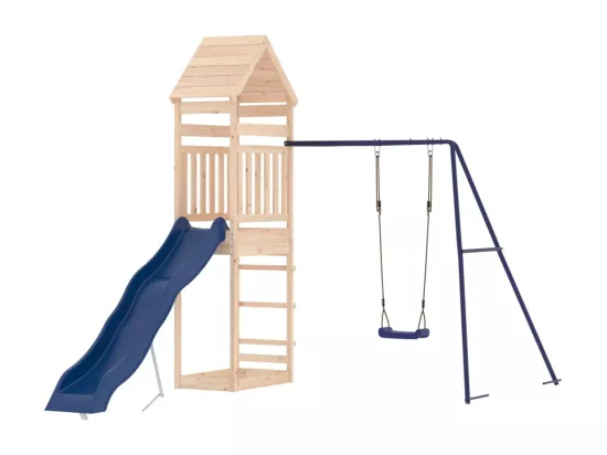 Aire de jeux d'extérieur bois de pin massif