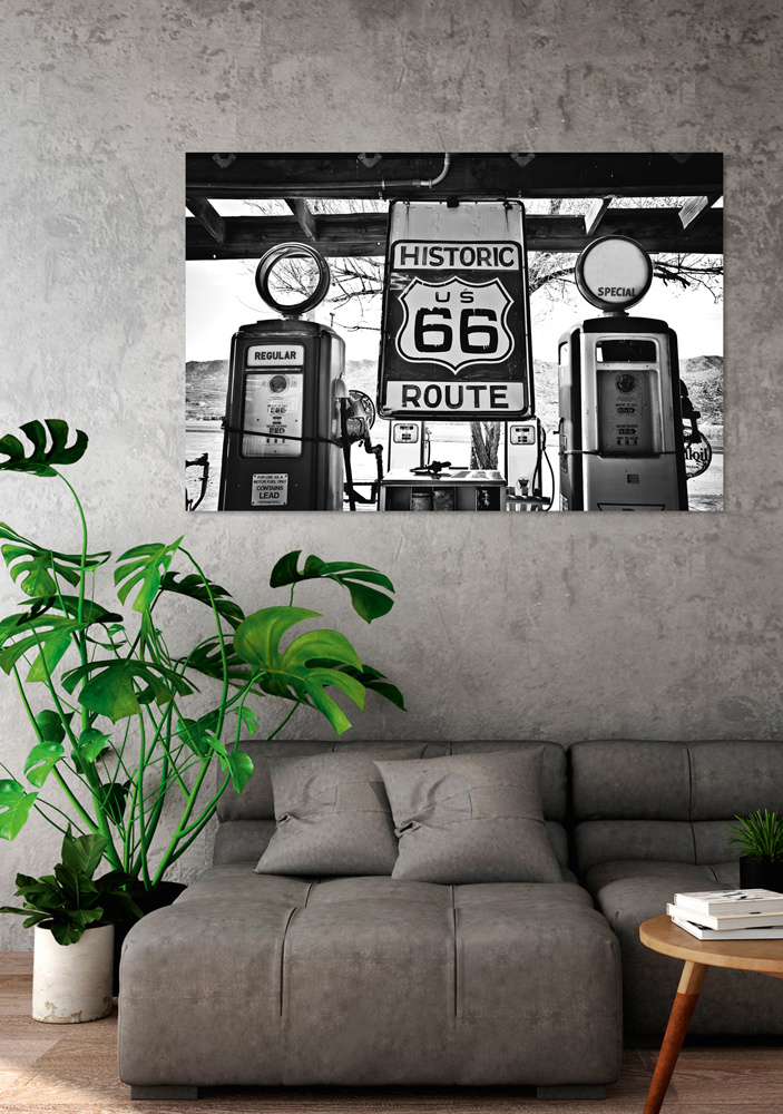 Akustikbild ROUTE 66 80x120cm, 7kg
