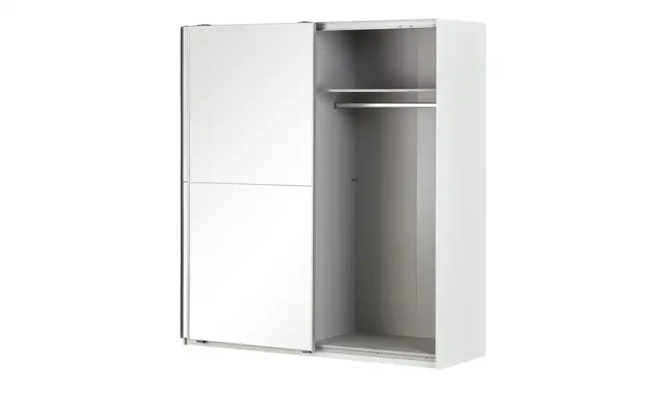 Schwebetürenschrank Queen 2 Stück 179 cm Weiß