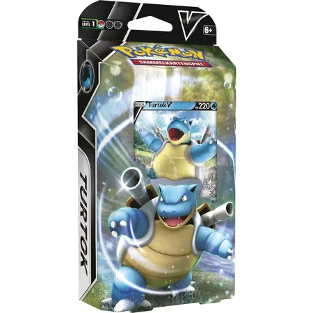 Pokemon Kampfsdeck V, Bisaflor-V oder Turtok-V, 1 Stück, sortiert