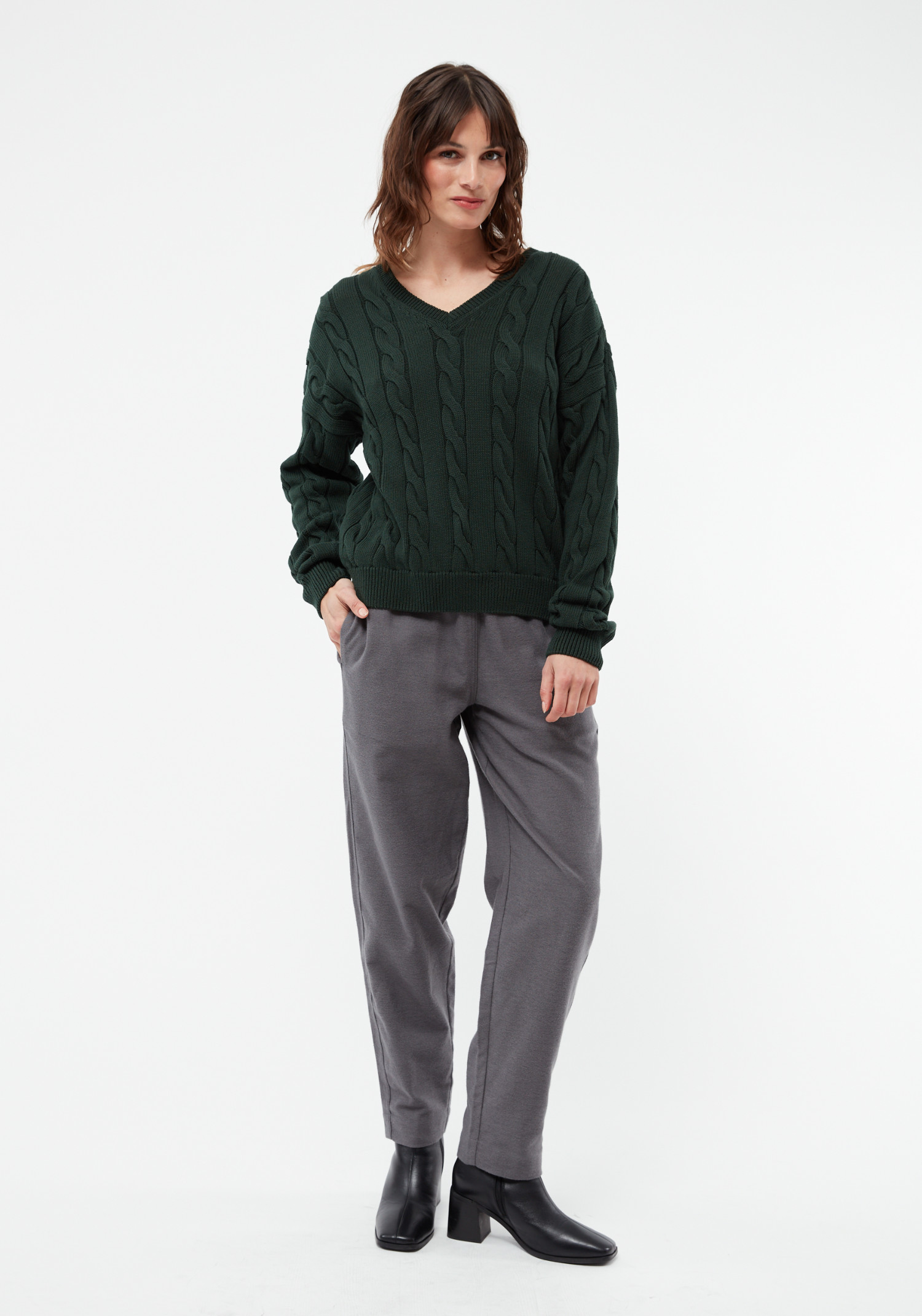 Givn Berlin Pullover GBRamea Bottle Green