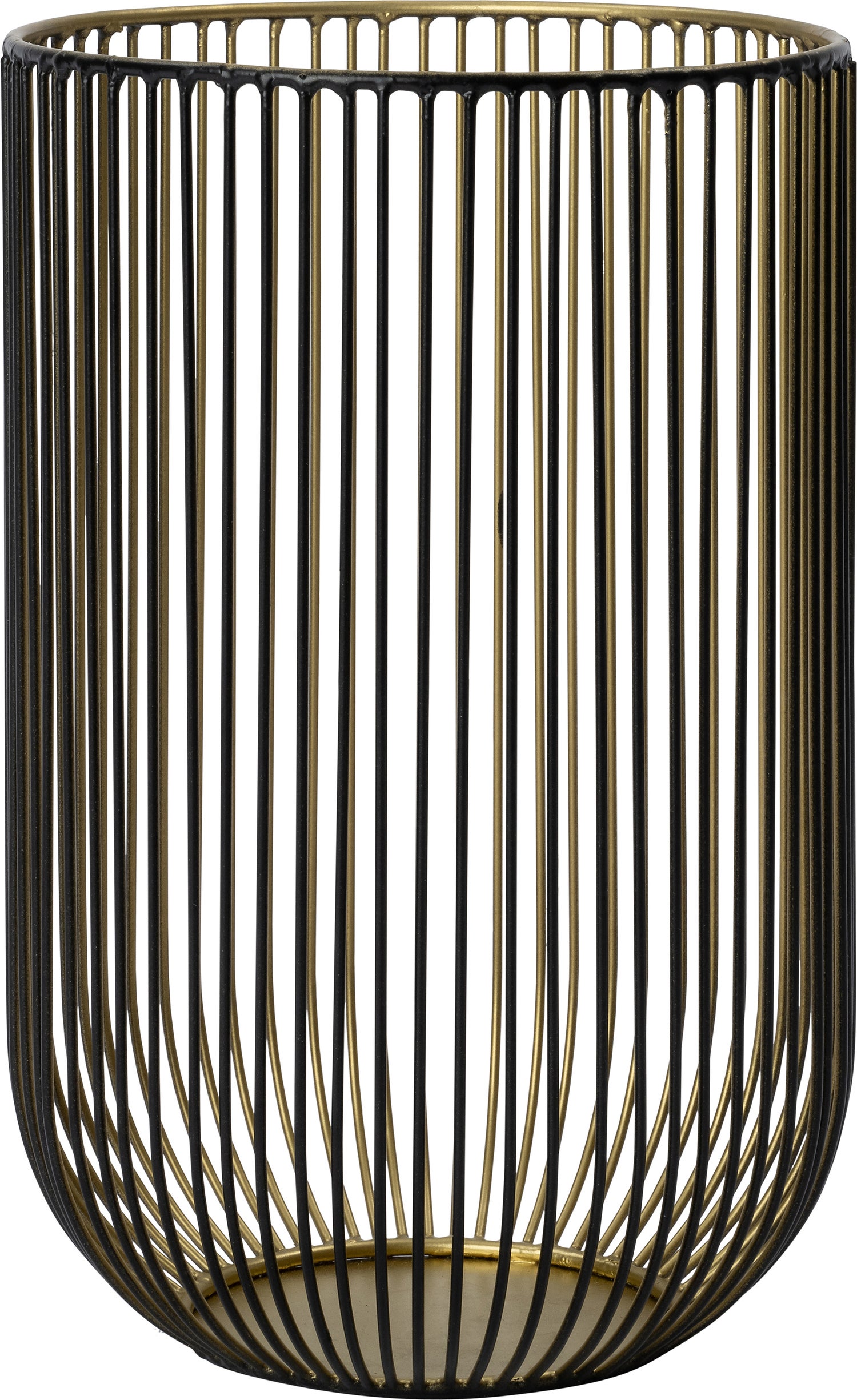Intratuin kaarshouder Balu zwart D 15 H 23 cm