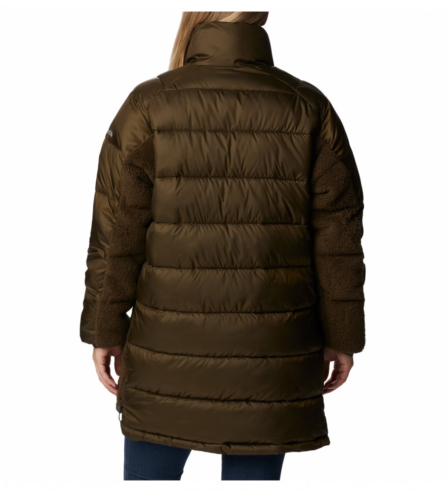 Jaqueta acolchoada Columbia Leadbetter Point, verde