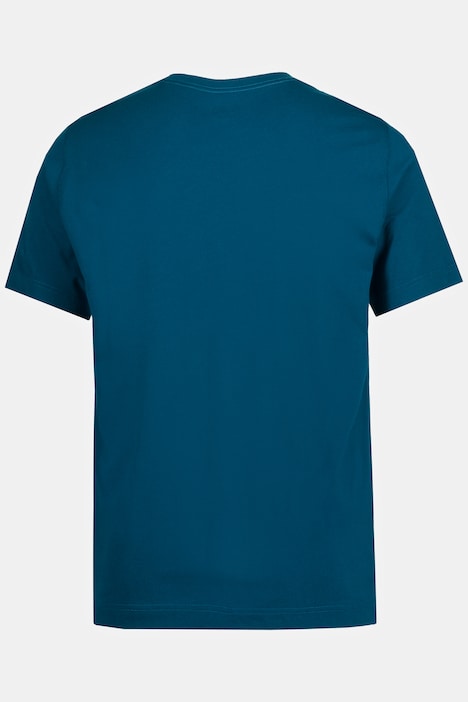 T-Shirt, Basic, Rundhals, gekämmte Baumwolle, bis 8XL