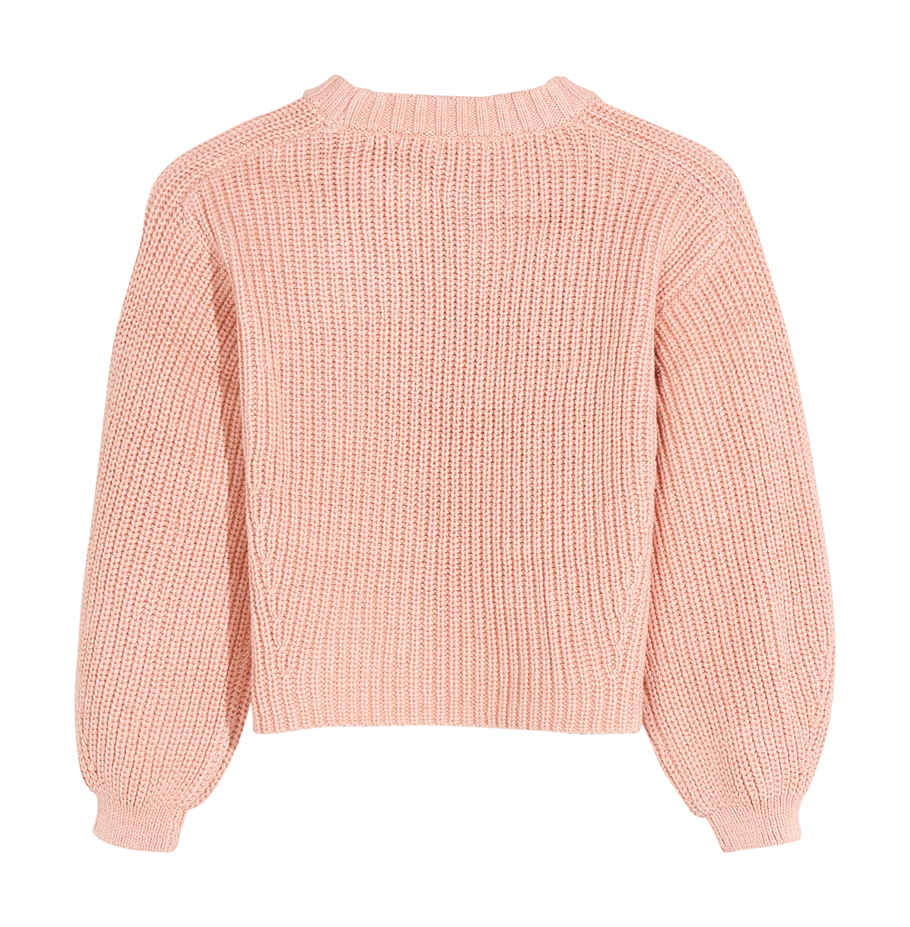 GELIO - Pull col rond ample | Rose