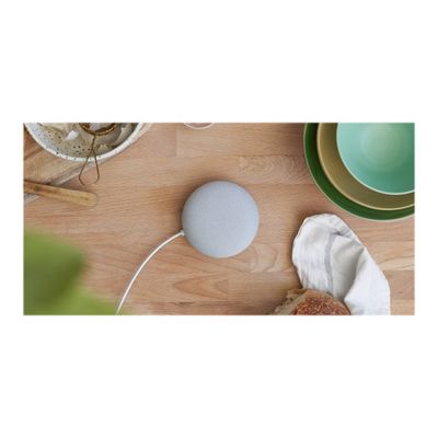 Google Nest Mini - Gen 2 - haut-parleur intelligent - Wi-Fi, Bluetooth - craie