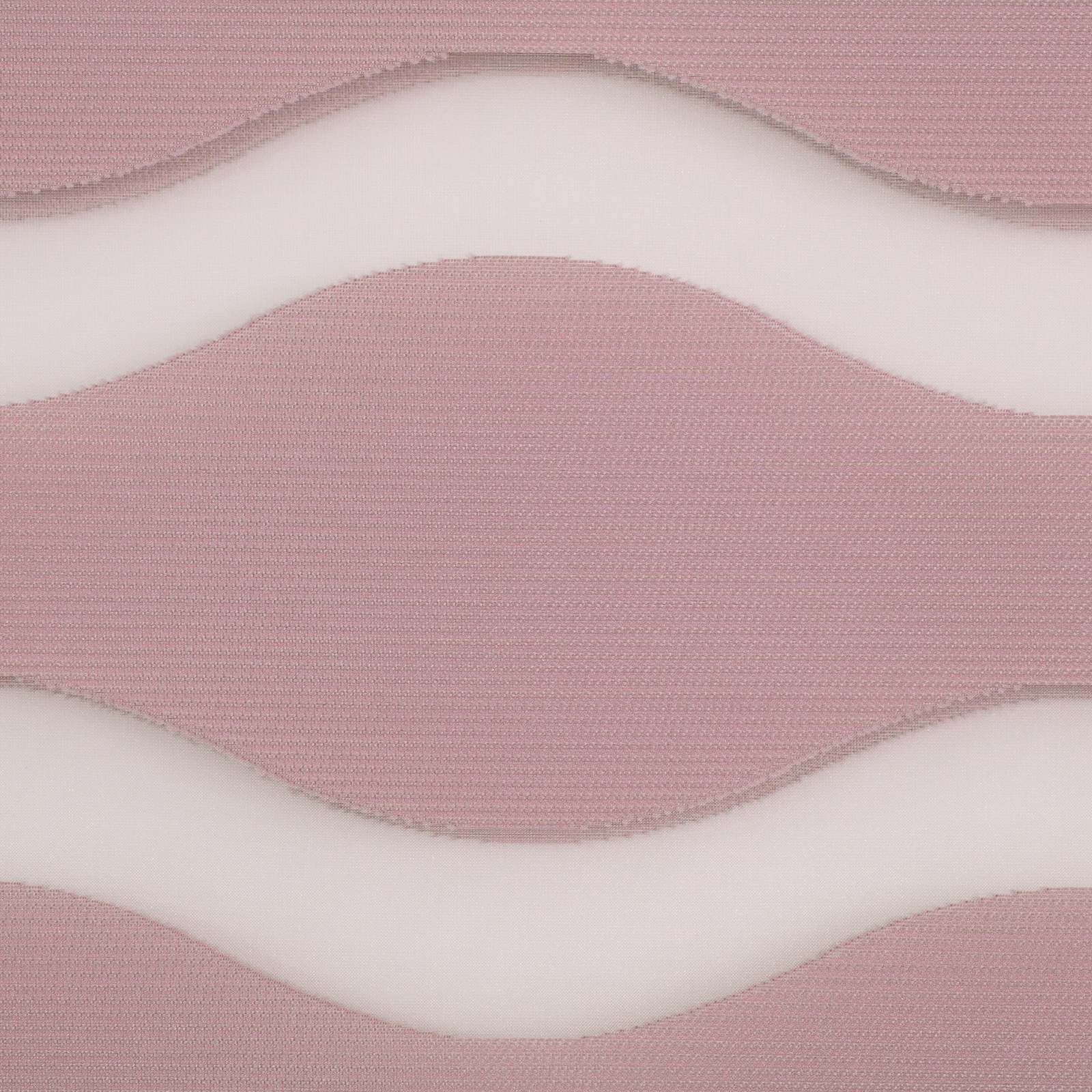 LICHTBLICK Doppelrollo - altrosa - Wellen - 45x150 cm