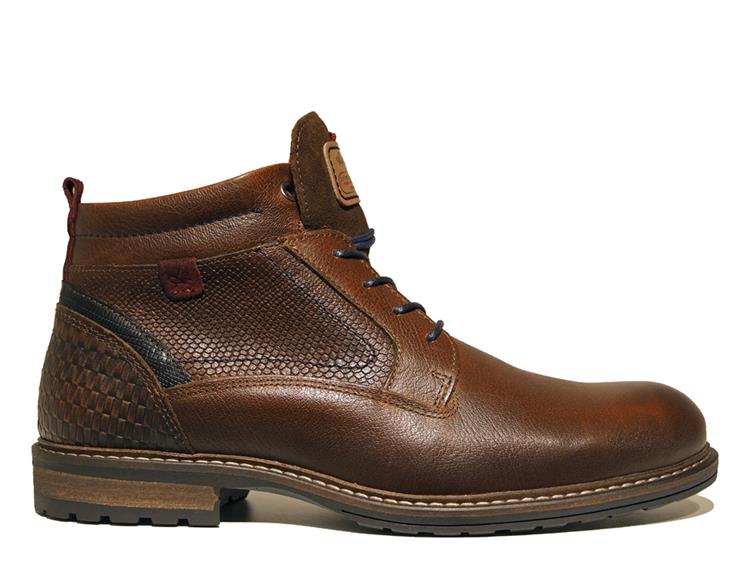 Australian Footwear Conley leather Cognac Burgundy