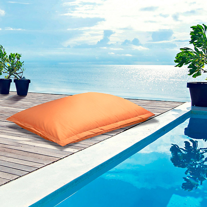 Coussin de sol XL Mykonos terracotta L.120 x l.80 x ep.10cm
