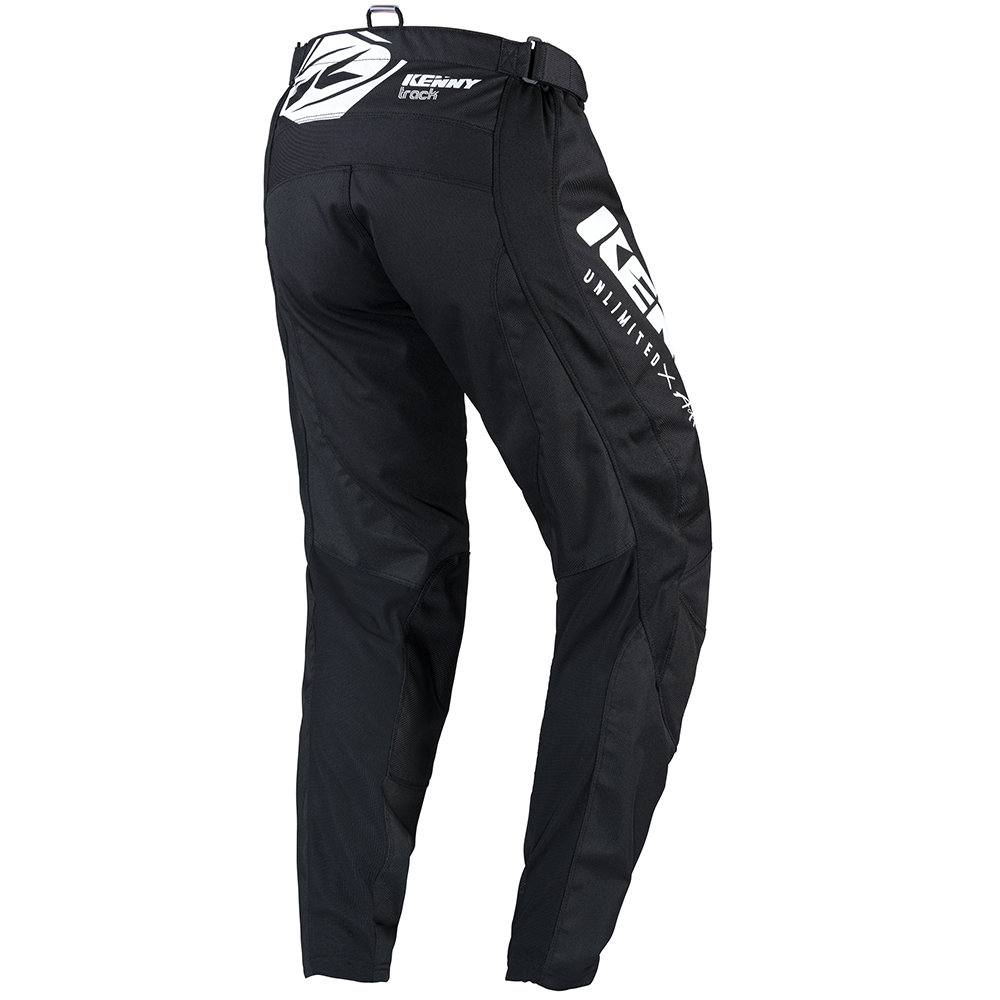 Kenny - Pantalon enfant Track Kid Raw Noir / Blanc