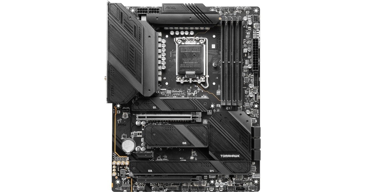 MSIMAG Z790 TOMAHAWK WIFI socket 1700 moederbord  (Zwart, RAID, 2.5 Gb-LAN, WLAN, BT, Sound, ATX, Tweedekans)