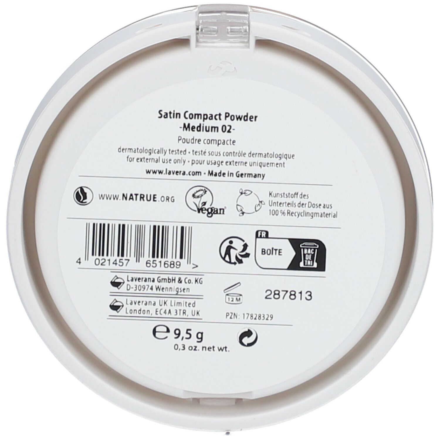 lavera SATIN COMPACT POWDER 02