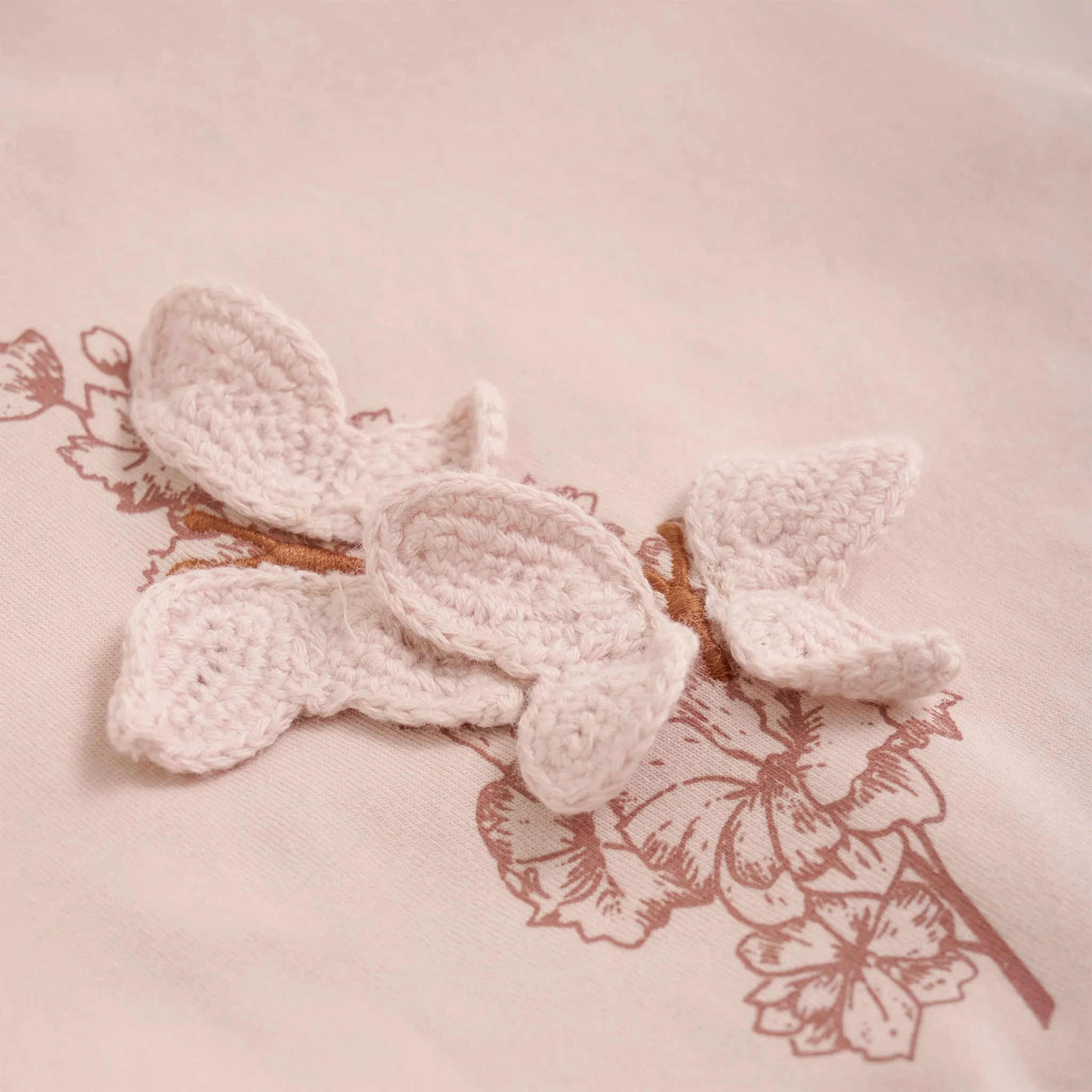 En Fant T-Shirt Fleur 3-8ans