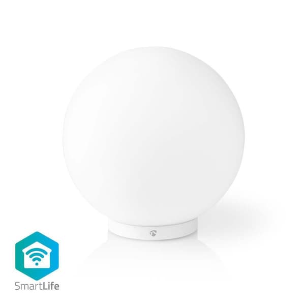 SmartLife humørlys | Wi-Fi | Rund | | 360 lm | RGB / Varm til avkjølt hvitt | 2700 - 6500 K | 5 W | Glass | 1 stk.