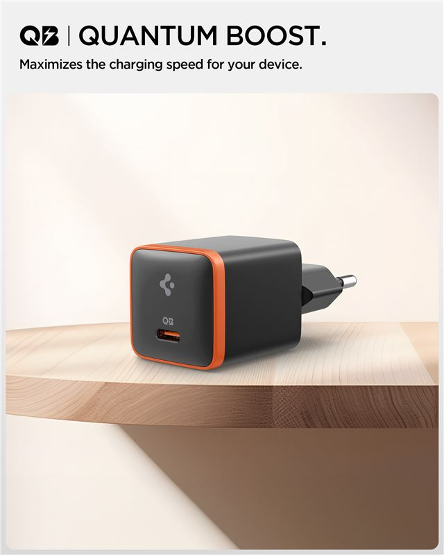 (30W) USB C Essential Ladegerät Netzteil Power Delivery (ACH08448) - Schwarz