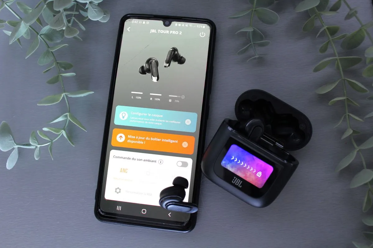 JBL Tour Pro 2 Écouteurs True Wireless