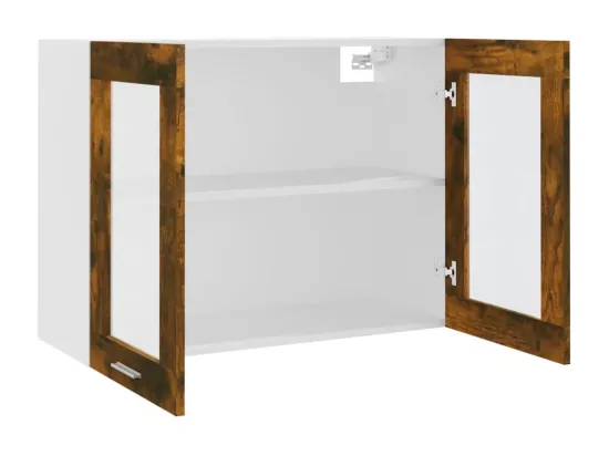 Armoire en verre suspendue 