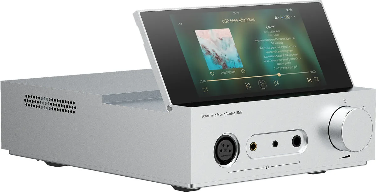 Shanling EM7 Streaming Music Center Silver Lecteurs réseau audio