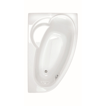 Allibert La Diva bad links ca. 175x110 cm wit toplax