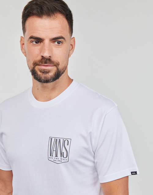 Vans - ORIGINAL TALL TYPE SS TEE - Blanc