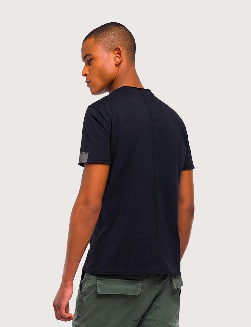 REPLAY T-SHIRT EN COTON NOIR
