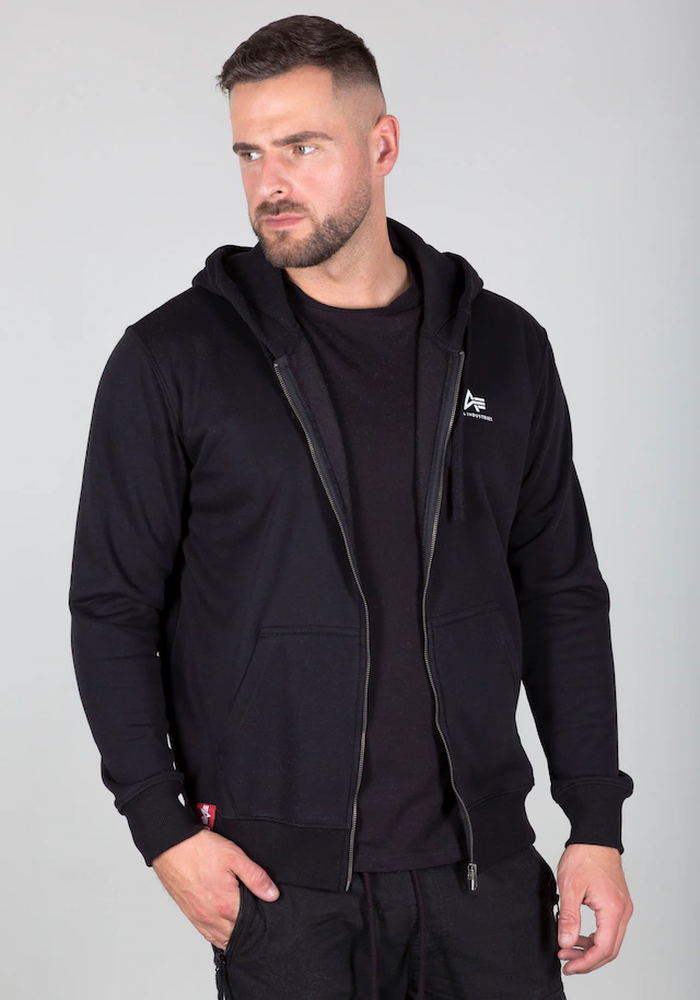 Alpha Industries Kapuzensweatjacke »Basic Zip Hoody SL«
