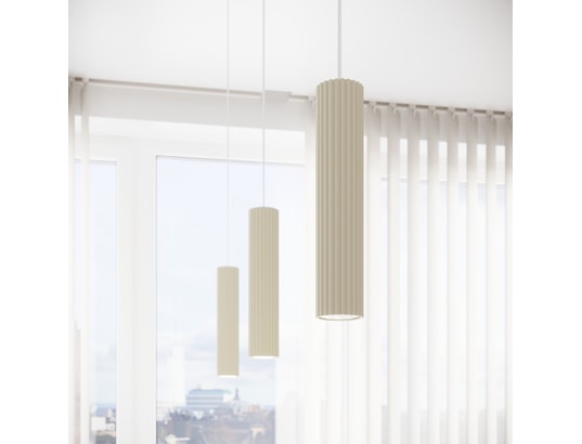 SOLLUX LIGHTING - Lampe à poser karbon beige