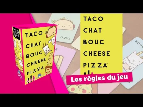 Djeco Jeu - Taco, Chat, Poulet, Poutine, Pizza