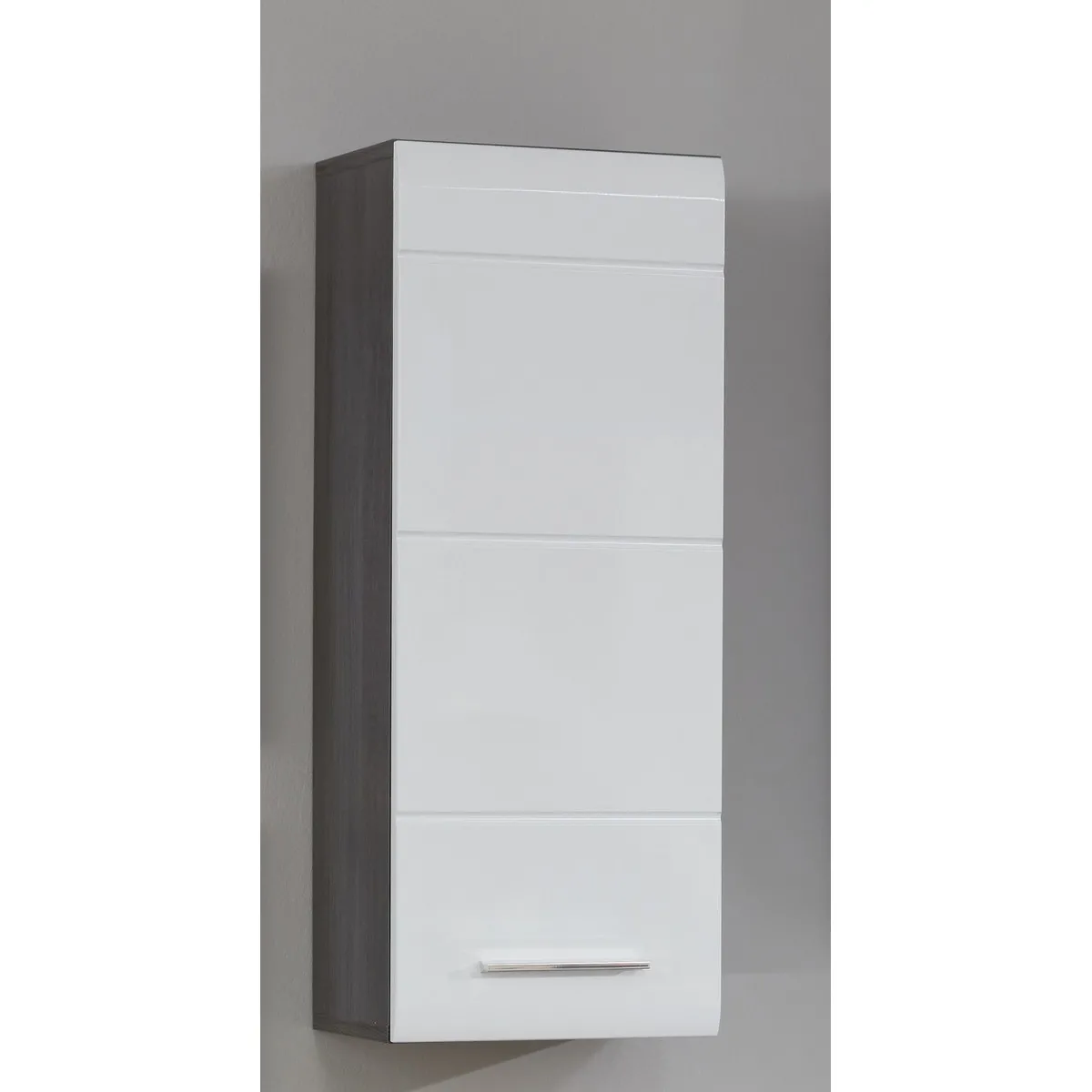 Epikasa - Armoire Murale Line Blanc 30x77x24 cm