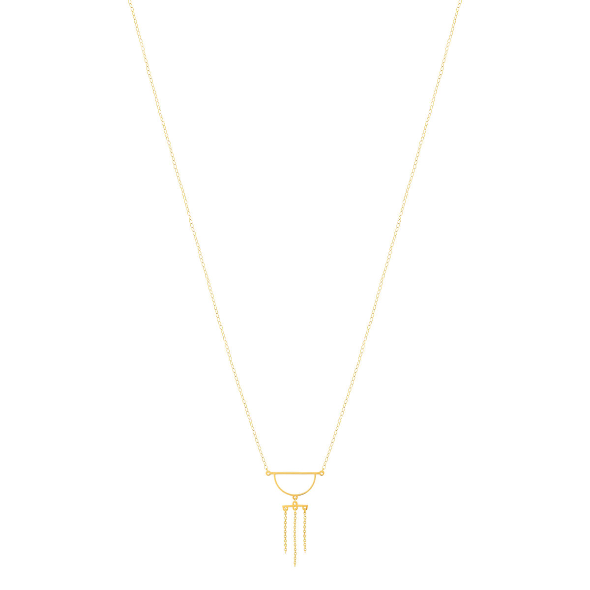 Collier or jaune 750 45 ar 42