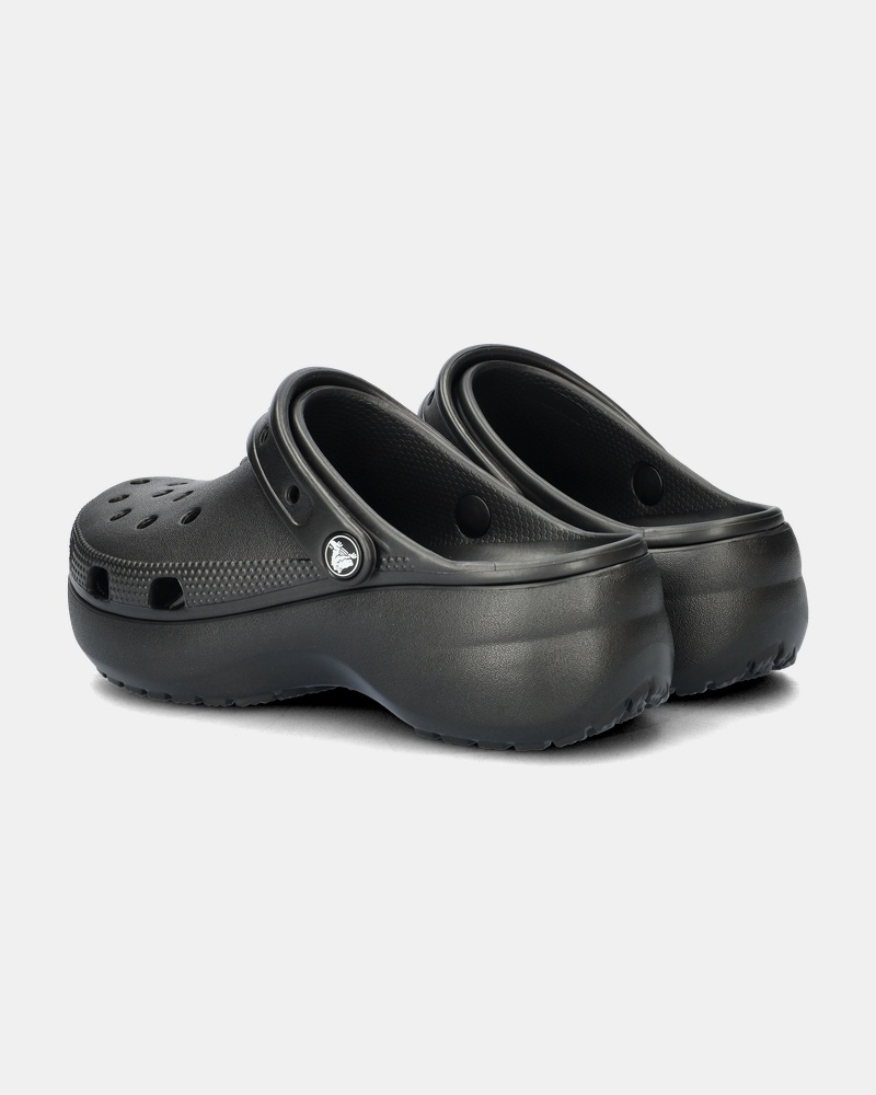 Crocs Classic Platform Instapschoenen  - zwart