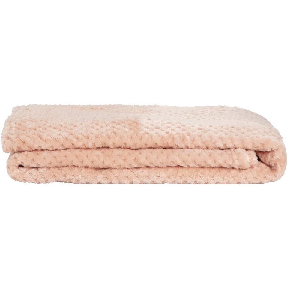 Plaid Ilona - roze - 130x170 cm