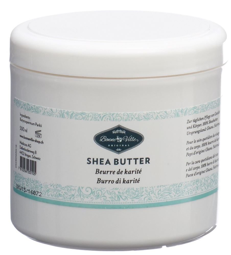 Bonneville Sheabutter<br>500 ml, Dose