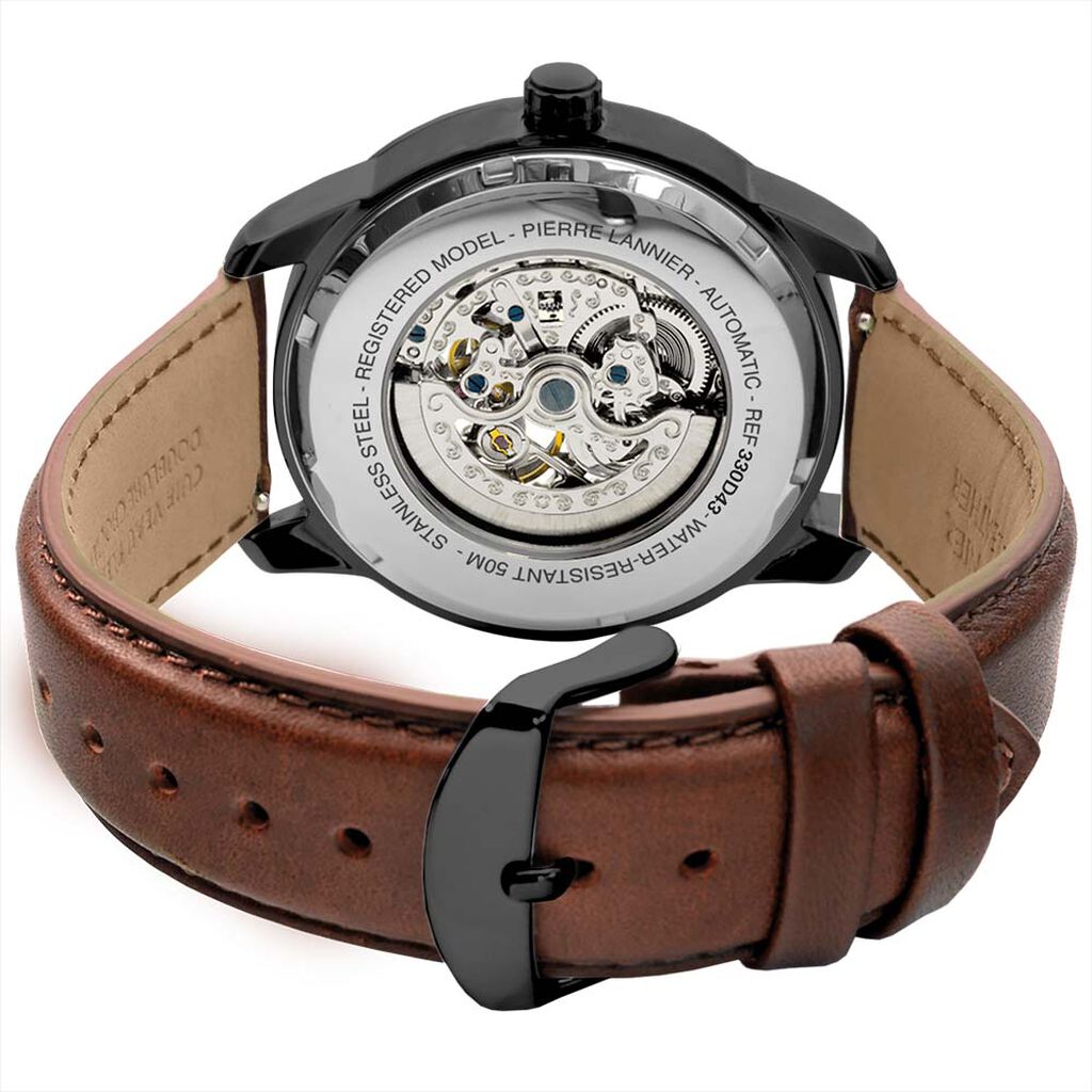 Montre Pierre Lannier Automatic Noir