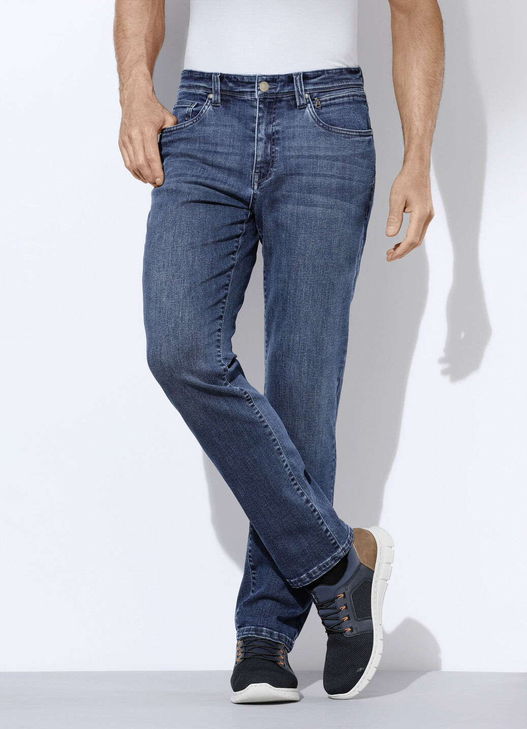 Komfortable Superstretch-Jeans in 3 Farben