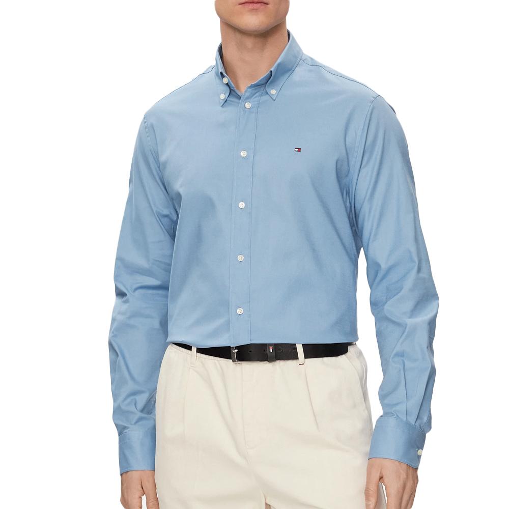 Tommy Hilfiger Chemise Bleu Clair Homme Tommy Hilfiger MW0MW29969