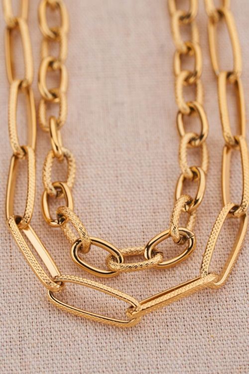Ketting met structuur schakels