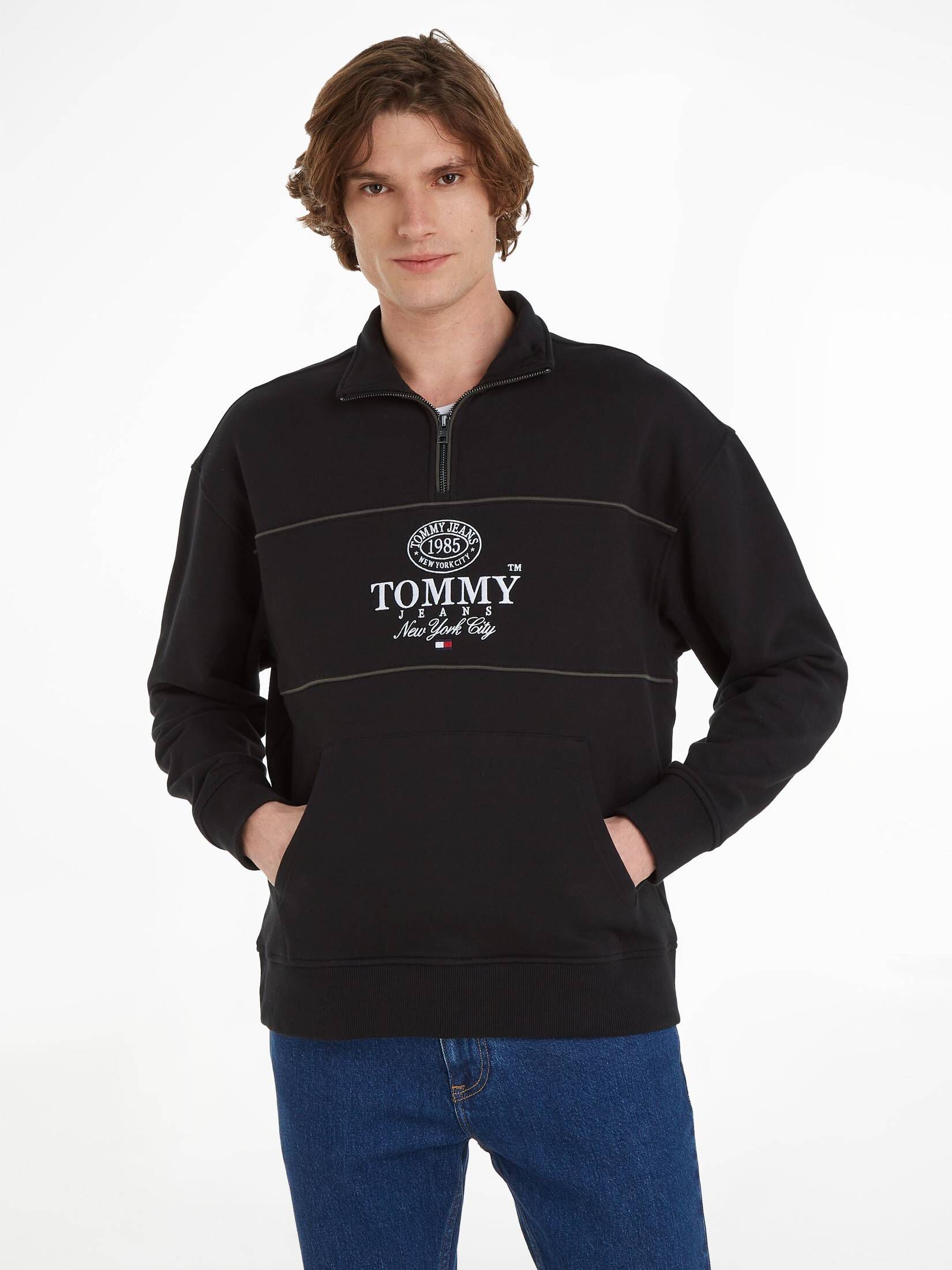 Tommy Jeans| Herren Sweatshirt LUXE ATHLETIC Relaxed Fit