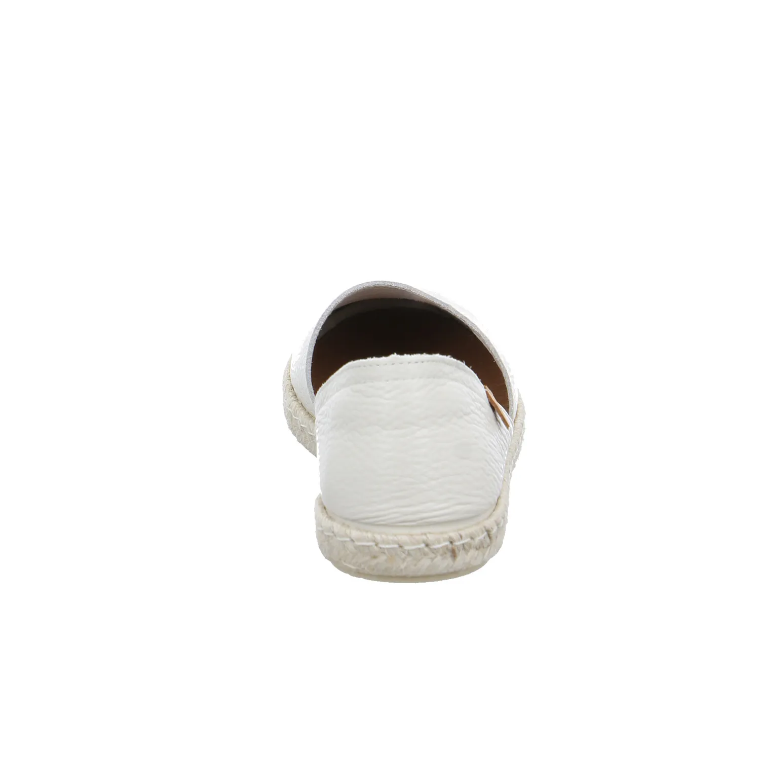 VERBENAS Espadrille Offwhite Leder
