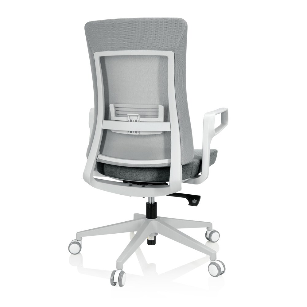 Home Office Bürostuhl COMFIO WM Stoff/Netzstoff mit Armlehnen hjh OFFICE