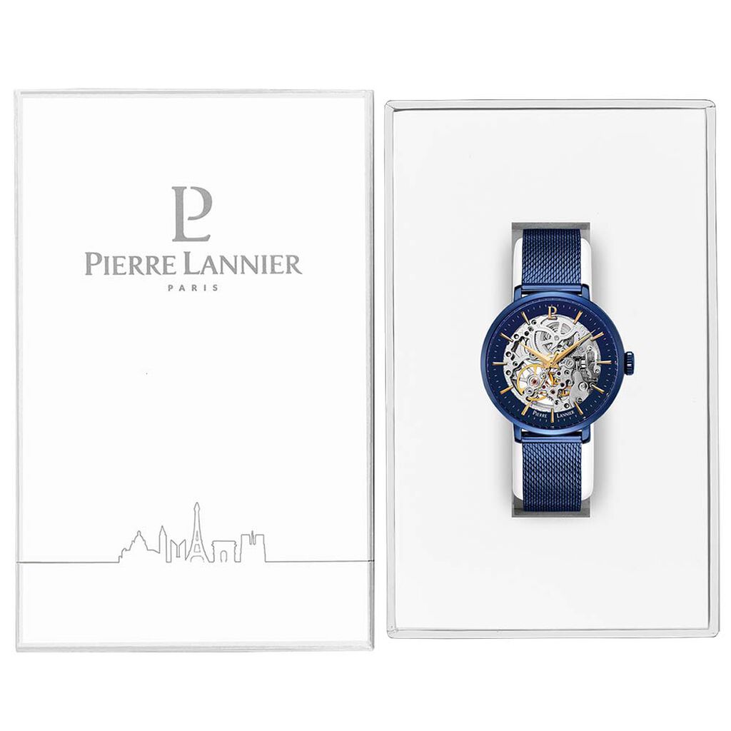 Montre Pierre Lannier Automatic Bleu