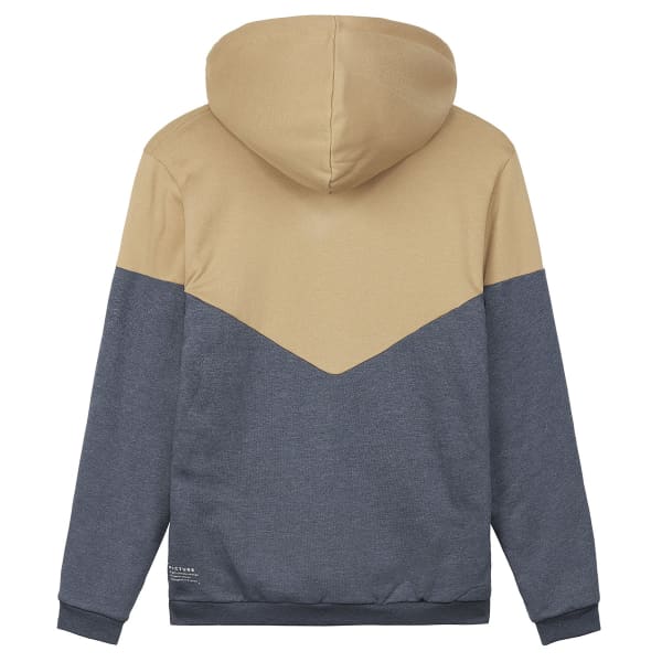 Sweatshirt PICTURE BASEMENT PLUSH ZIP HOODIE DARK BLUE MELANGE