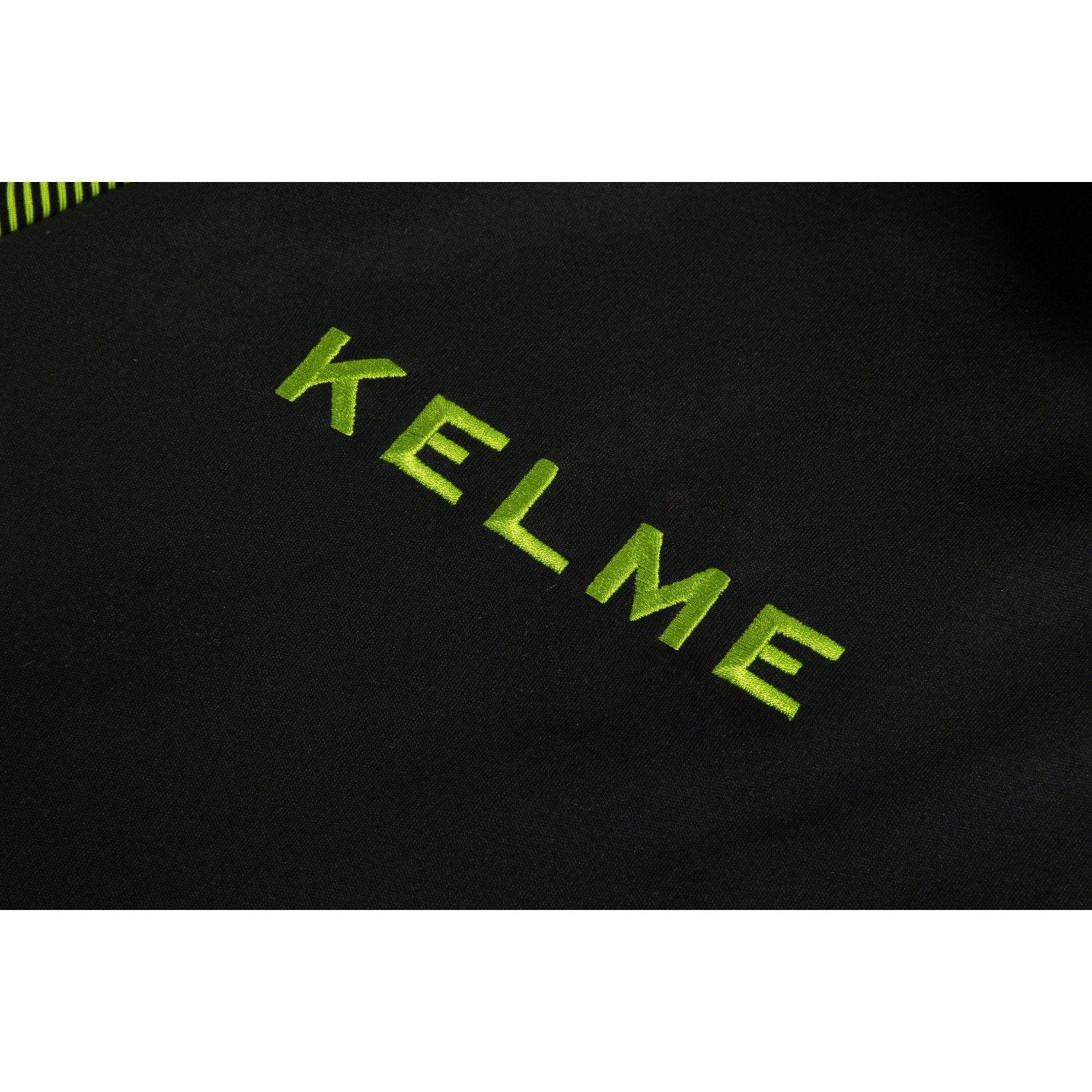 Moletom Kelme, Moletom Infantil Montes, Preto Kelme Preto e Amarelo