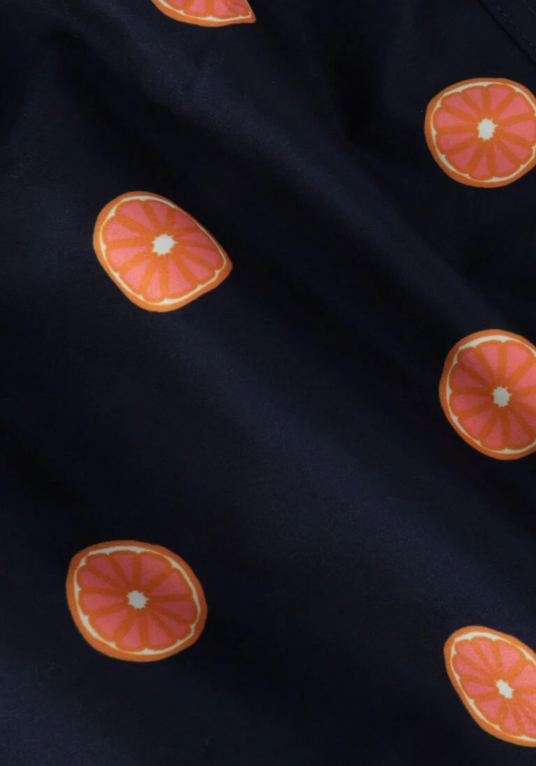 SHIWI donkerblauwe shiwi  men swimshort citrus