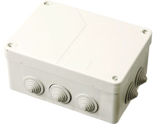 Spelsberg vochtwerende aansluitdoos IP55 HP150 HxBxD 119x164x77 mm grijs met trapnippel