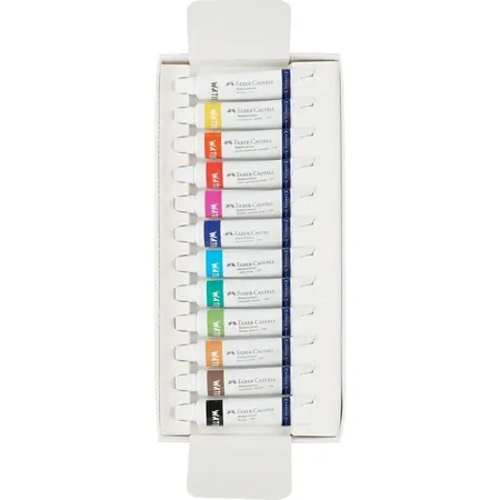 Faber-Castell Aquarellfarbe 12er Kartonetui
