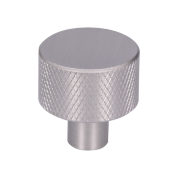 Knop Rana rvs look 24 mm