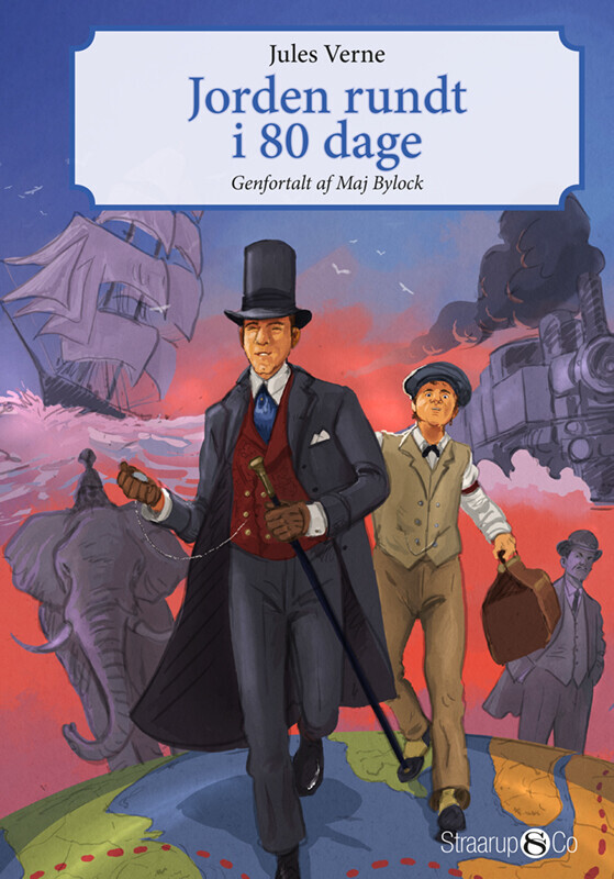 Jorden Rundt I 80 Dage - Jules Verne - Bog